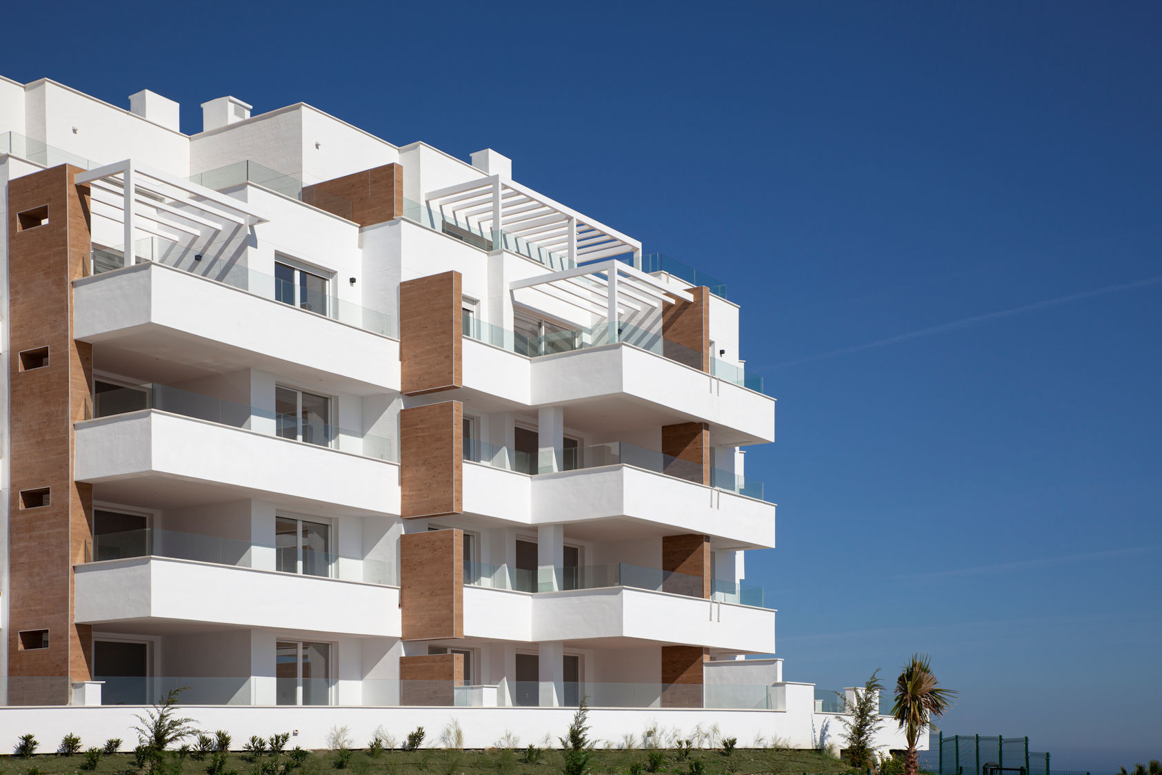 Luxury apartments under construction between Torrox Costa and Nerja


